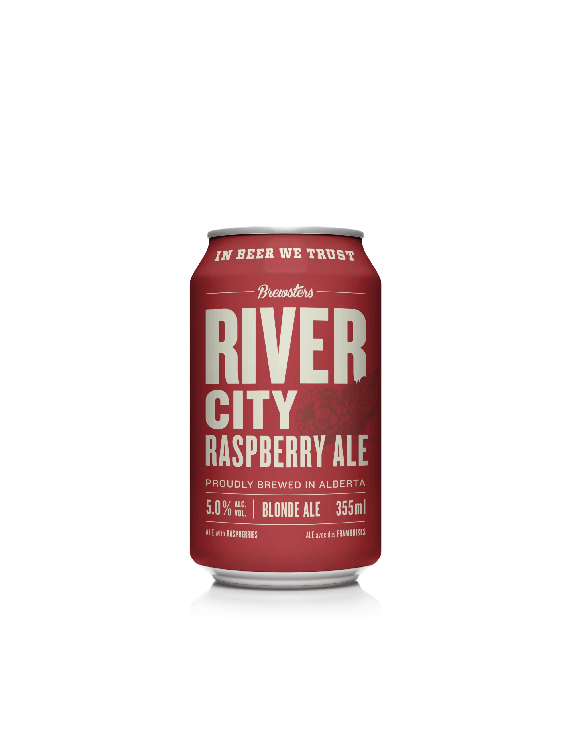 River city raspberry ale can render